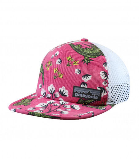 pink Patagonia trucker pattern Duckbill Trucker Ball Gators